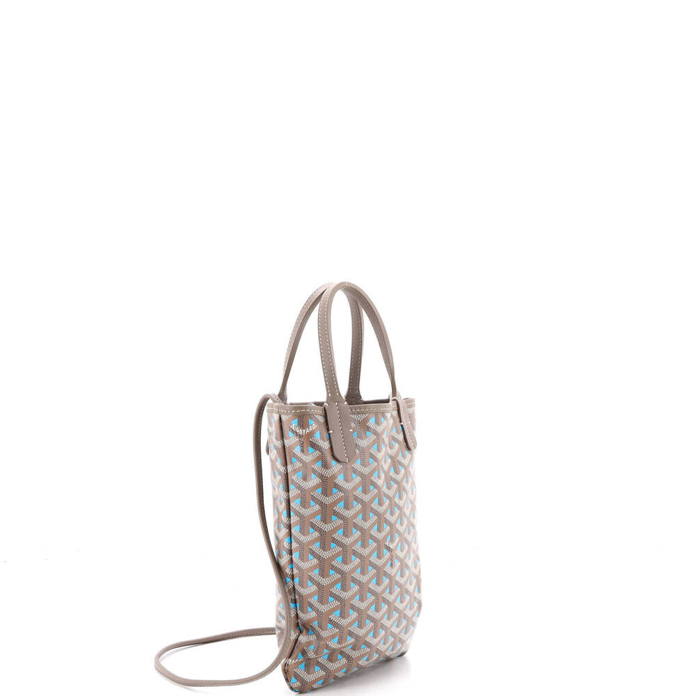 Goyard Mini Poitiers Tote Claire Voie Coated Canvas - Picture 2 of 6